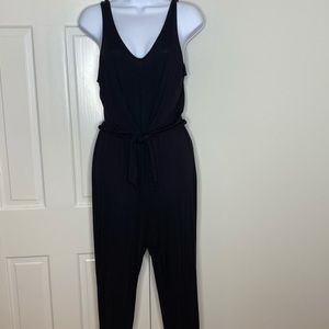 Simple Black Jumpsuit